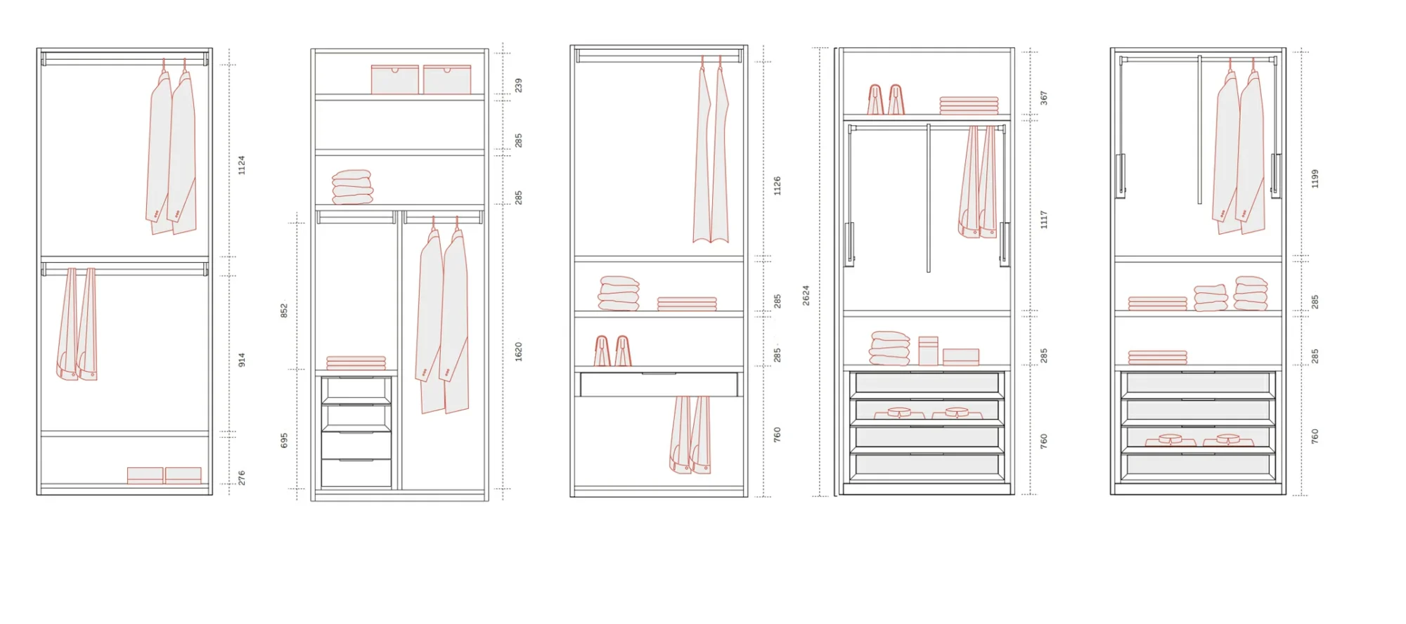 Consigli pratici su come organizzare l'armadio